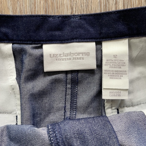 Liz Claiborne Blue Skirt Size 12 - Picture 7 of 14